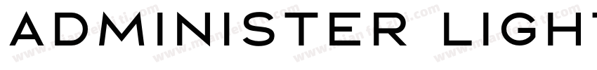 Administer Light字体转换